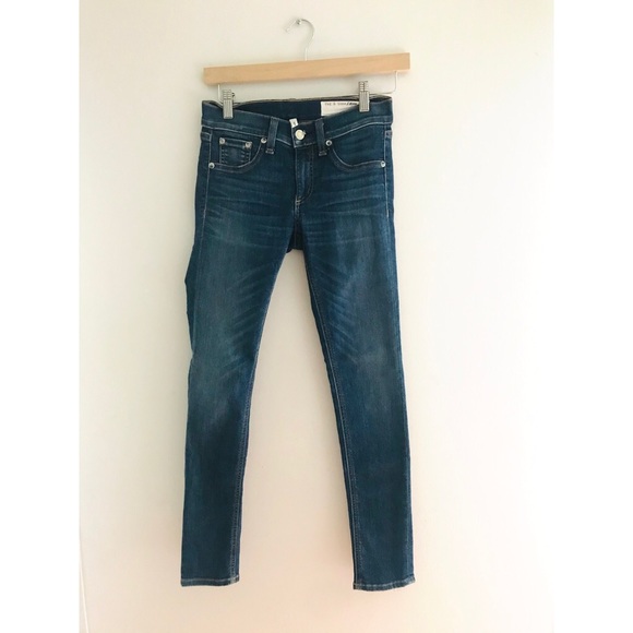 Rag & Bone Mid Rise Skinny Jeans Rae size 25 - Picture 2 of 15